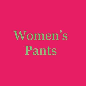 Women’s jeans, cords, leggings, trousers, pants.  DO NOT BUY CATEGORY DIVIDER
